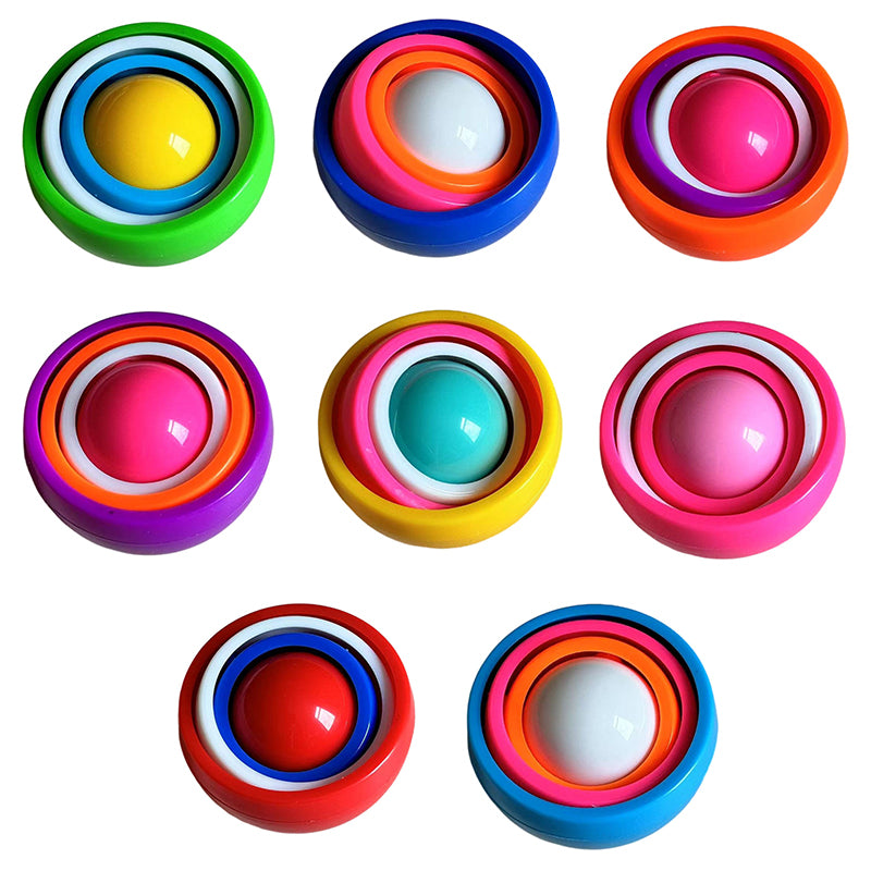 Fidget Spinner New Fidget Toys for Kids Teens Adults Fidget Gyro Toys Hand Fidget Spinner Gyro Fidget Gyroscope Toys Relief Sensory Toys for Boys Exercise Finger Flexibility Gift Ideas