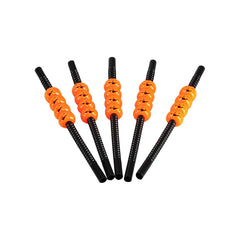 Halloween Pumpkin Straws,Halloween Party Straws,Halloween Drinking Straws,Halloween Party Favors Decorations Supplies,Pack of 5