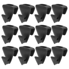 18Pcs Triangular Hanger Extender Clothe Outfit Plastic Triangular Hook Clothes Hanger Extender for Clothes