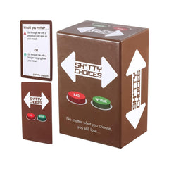 Shtty Choices Card Game Board Game Drinking Games for Family, Party Games English Version