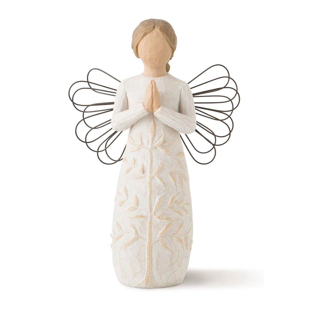 a Prayer, May You find Strength, Beauty and Peace Each Day, A Gift for Baptism, First Communion, Confirmation, an Expression of Comfort, Hope, Healing, Sculpted Hand-Painted Angel