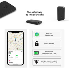 2 Pack, Work with Apple Find My, Mini Item Locators, Key Finders, Lightweight Bluetooth Trackers for USB Flash Drives, Bags, Belongings and Bicycles (Only for iOS)