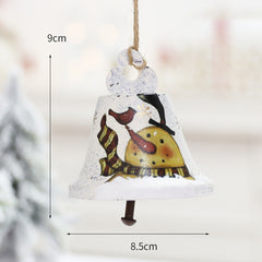 3pcs Christmas Bell Decor Bells Bell Hanging Decor Door Hanging Elder Christmas Tree