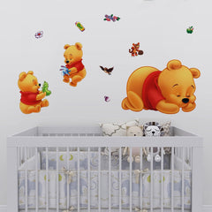 Winnie The Pooh Wall Decals for Baby Nursery Decor