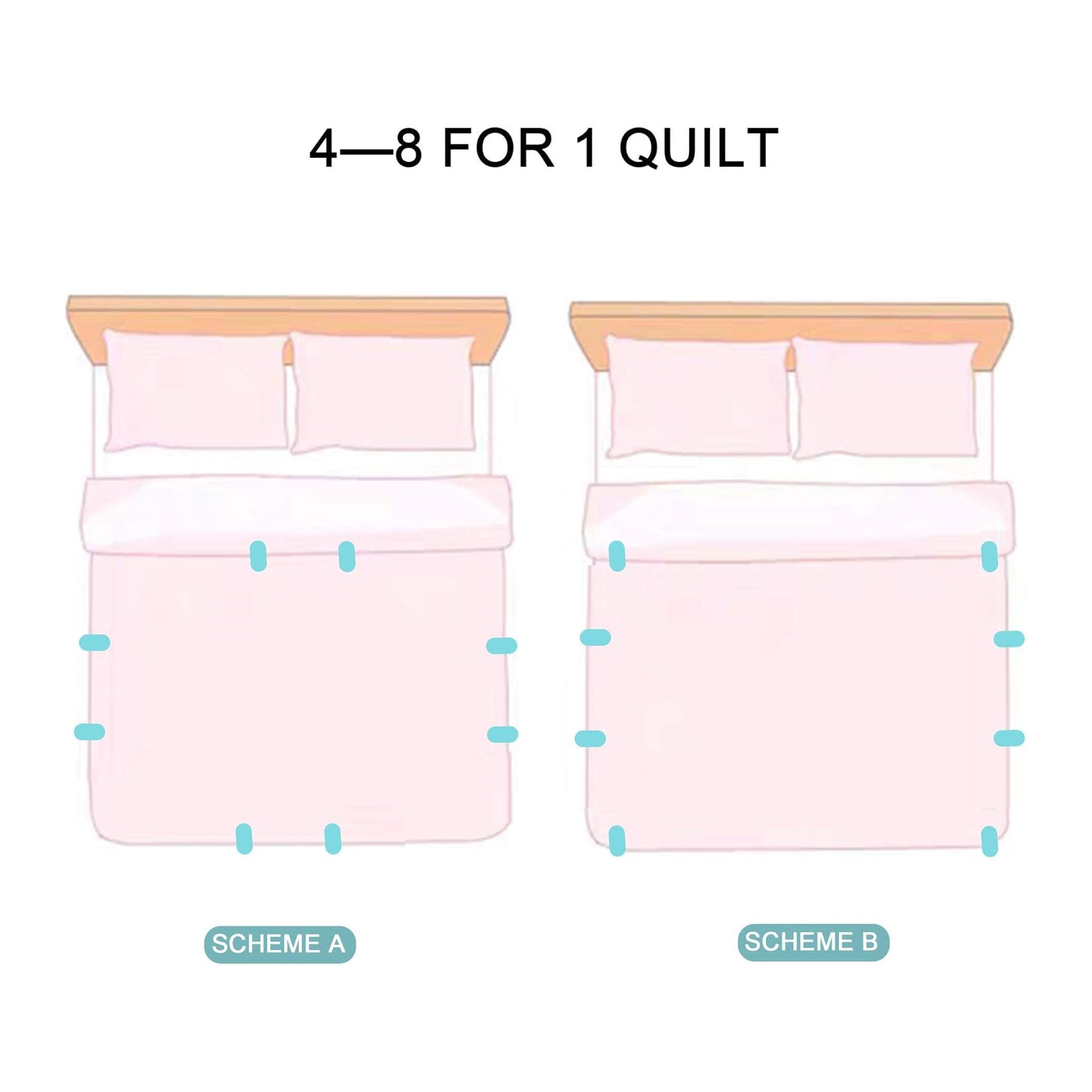 Quilt Clips for Binding Quilt Clip for Sewing(6PCS) 