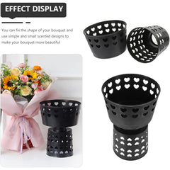 4pcs Fixed Liner for Flower Arrangement Floral Shop Supplies Flower Arrangement Liner Plastic Flower Stabilizer Flower Arrangement Implement Floral Supplies Flower Arrangement Base