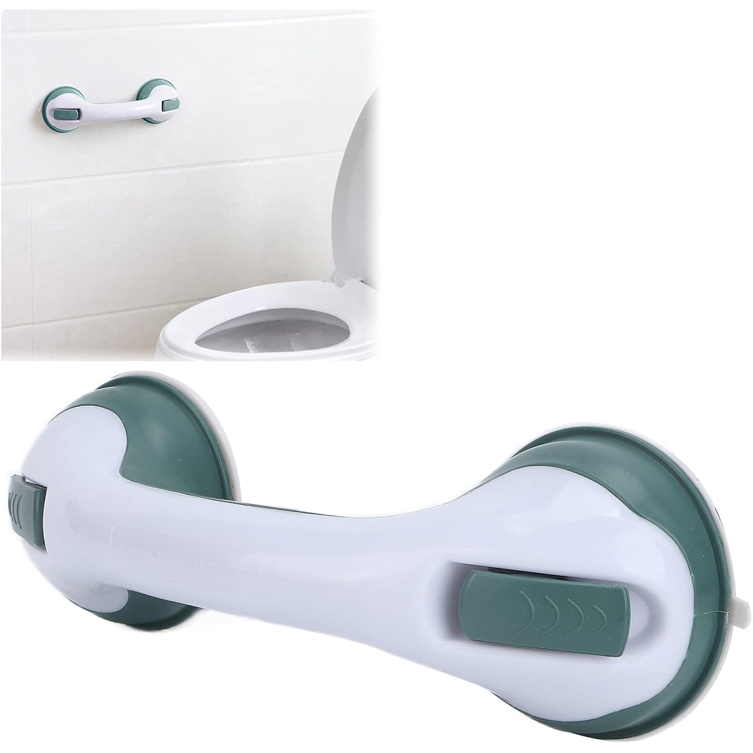 Shower Handles with Suction Cup for Bathtub, Extra Strong Shower Handles for Elderly, Children and Disabled No Drilling Required