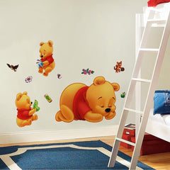 Winnie The Pooh Wall Decals for Baby Nursery Decor