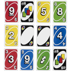 UNO Card Game for Kids, Adults & Family Night, Oversized Cards & Customizable Wild Cards for 2-10 Players