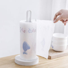 Kitchen Paper Towel Holder Kitchen Paper Towels Holder Trash Bags Holder Round Head Paper Towel Holder Upright Paper Holder Upright Counter Decor Paper Napkin Storage Rack