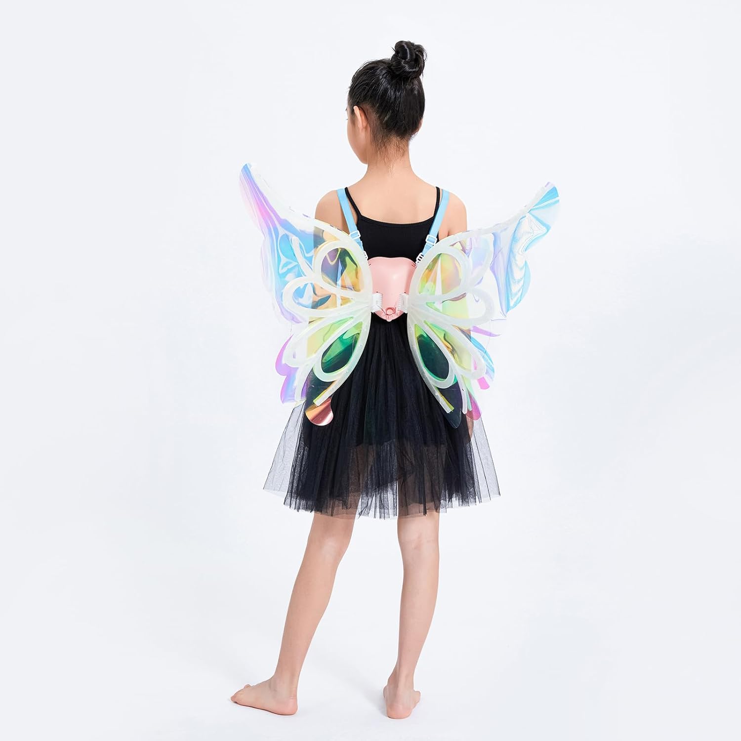 Light Up Fairy Wings for Girls Pet,Led Butterfly Wings,Dog Halloween Costumes Fairy Wings for Dogs,Electric Fairy Wings Costume Fairy Costume with Led Lights & Music Halloween Costume Angel Wings