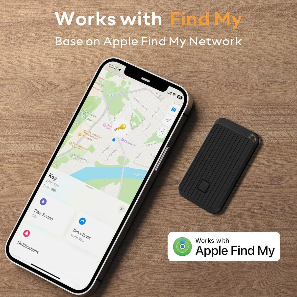 2 Pack, Work with Apple Find My, Mini Item Locators, Key Finders, Lightweight Bluetooth Trackers for USB Flash Drives, Bags, Belongings and Bicycles (Only for iOS)