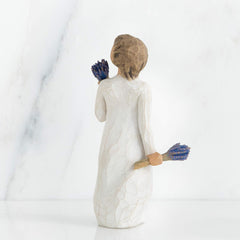 Lavender Grace, Sculpted Hand-Painted Figure