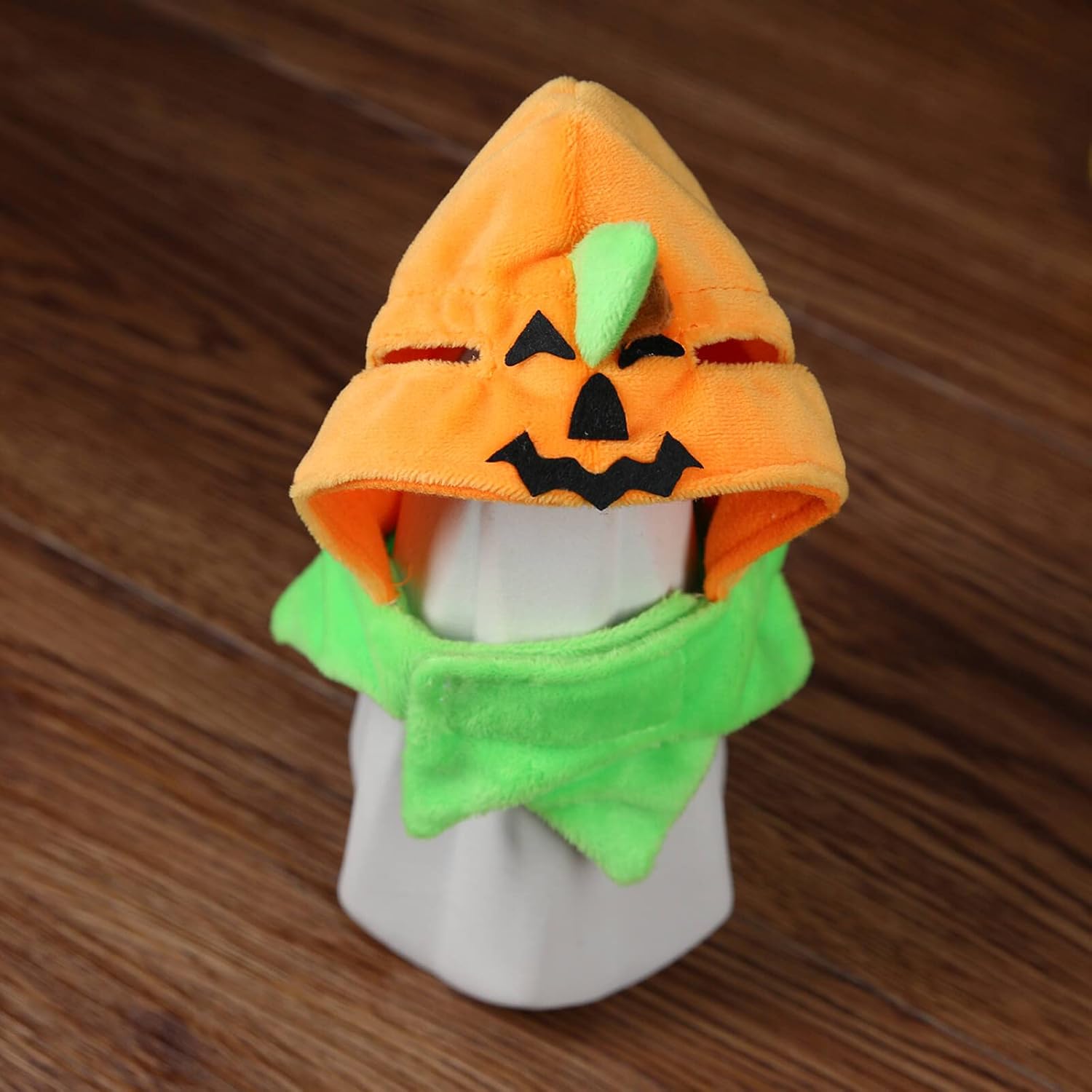 Halloween Pumpkin Cat Hat Cat Cosplay Costume Cap Kitty Cat Collar Costume