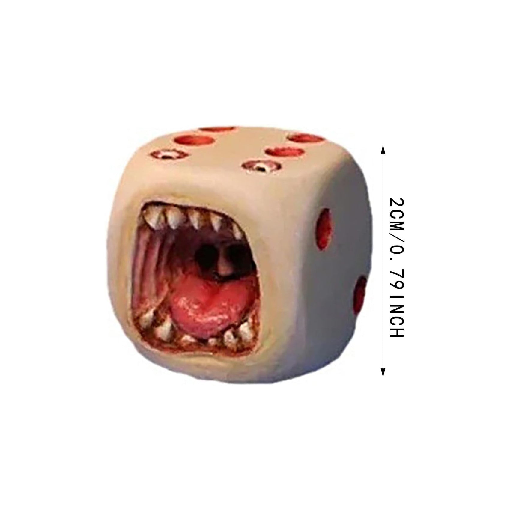 5pcs Ugly Monster Dice, Monster Resin Dice Set for Cocktails Party, Monster Movies Decorative Dicelings, Role Playing Dice, Funny Monster Face Dice Ornaments