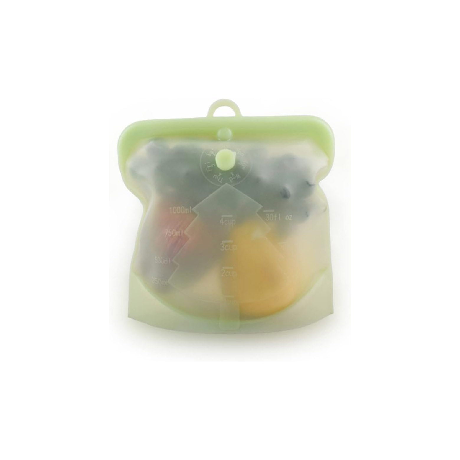 6 Pcs Silicone Storage Bag Reusable Freezer Bags Food Bags Reusable Silicone Bags Sandwich Bags Silicone Food Bags Silicone Lunch Bags Food Preservation Bag Food Storage Container