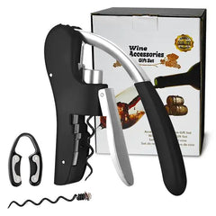 Stainless Steel Wine Opener Compact Vertical Corkscrew Wine Bottle Opener